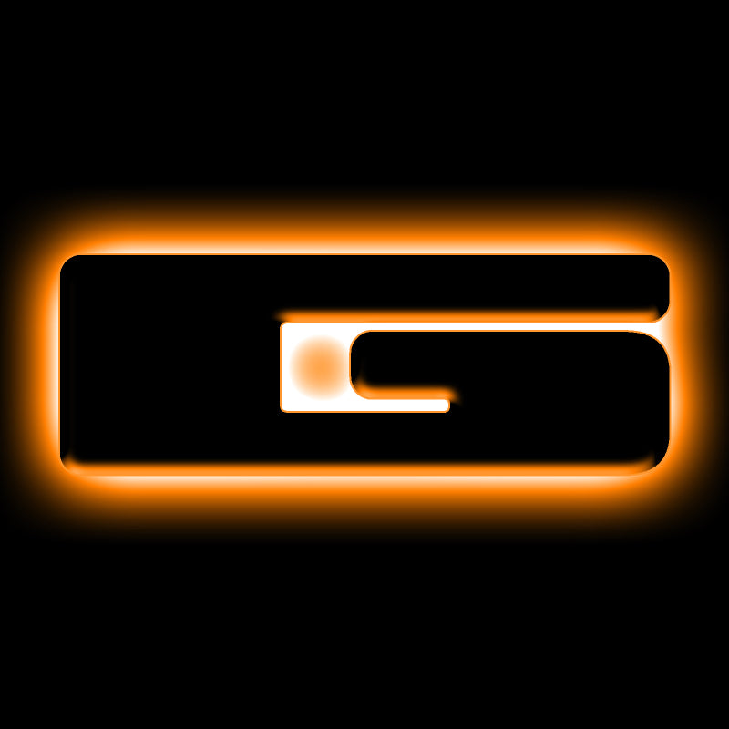 ORACLE Lighting Universal Illuminated LED Letter Badges - Matte Blk Surface Finish - G Light Accessories and Wiring ORACLE Lighting