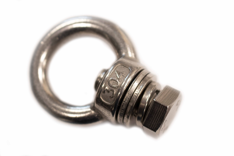 Fishbone Offroad Jeep Storage/Bed Rack Tie Down Kit Stainless Steel Bed Racks Fishbone Offroad