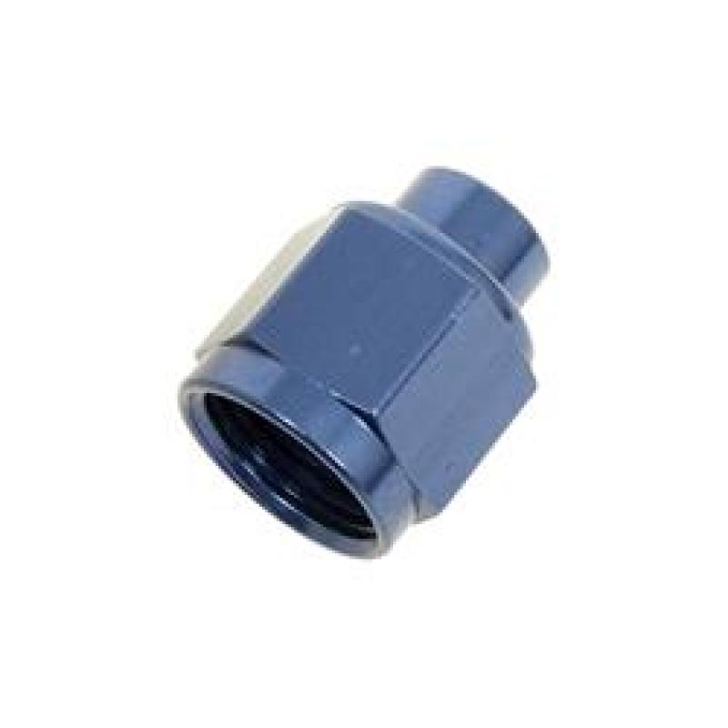 Fragola -3AN Aluminum Flare Cap - Blue Fittings Fragola