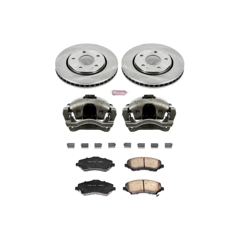 Power Stop 08-16 Chrysler Town and Country Front Autospecialty Brake Kit w/Calipers Brake Kits - OE PowerStop