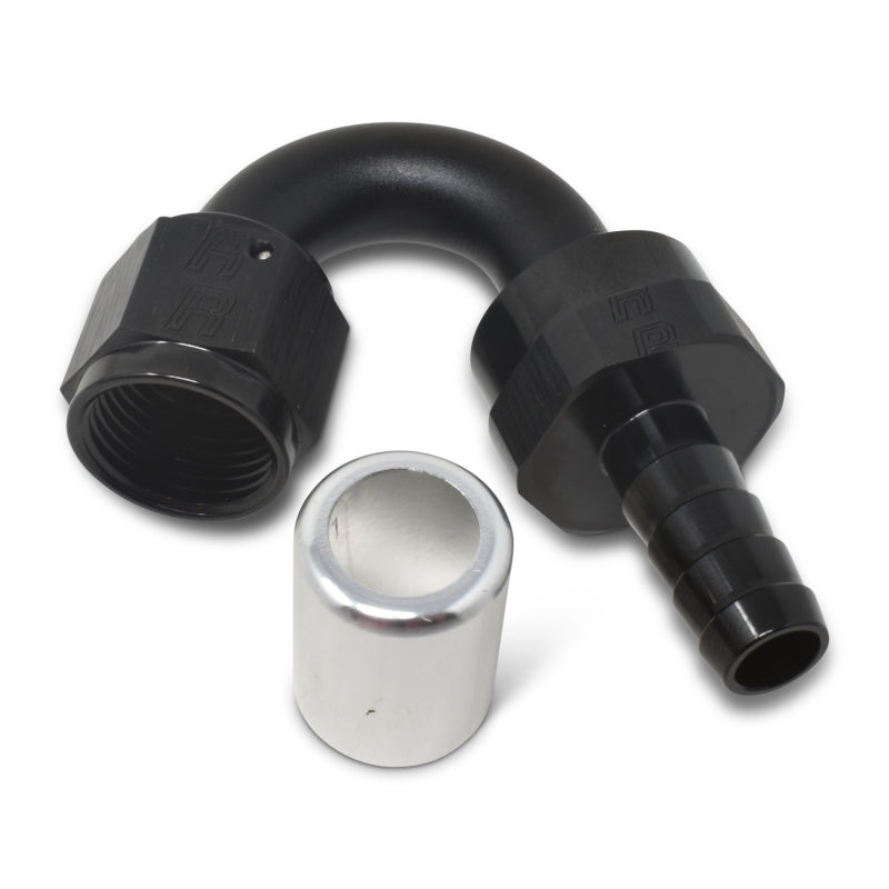 Russell Performance -10 AN Proclassic Crimp 150 Degree End (O.D. 0.825) Fittings Russell