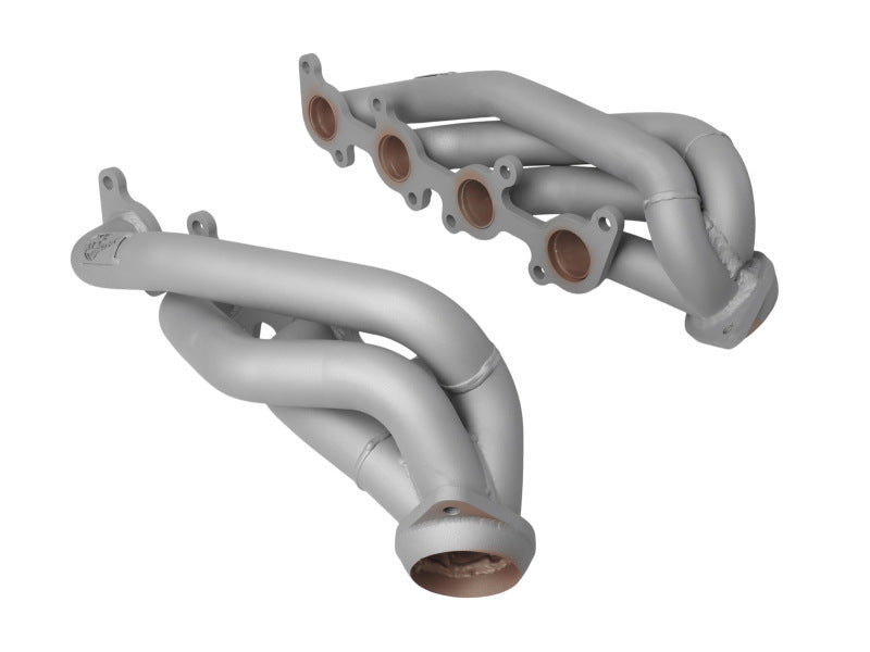 aFe Ford F-150 15-22 V8-5.0L Twisted Steel 1-5/8in to 2-1/2in 304 Stainless Headers w/ Titanium Coat Headers & Manifolds aFe