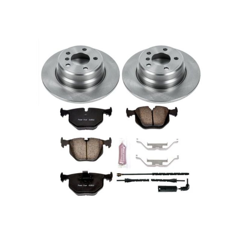 Power Stop 00-06 BMW X5 Rear Autospecialty Brake Kit Brake Kits - OE PowerStop