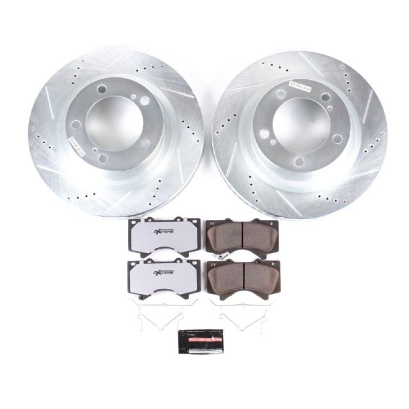 Power Stop 16-18 Lexus LX570 Front Z36 Truck & Tow Brake Kit Brake Kits - Performance D&S PowerStop