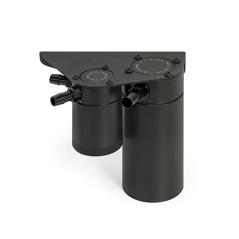 Mishimoto 15-16 Ford F-150 EcoBoost 3.5L Baffled Oil Catch Can Kit - Black Oil Catch Cans Mishimoto