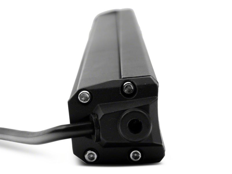Raxiom 18-23 Jeep Wrangler JL Axial Series 30-In Single Row LED Light Bar w/ Hood Mounting Brackets Brackets Raxiom