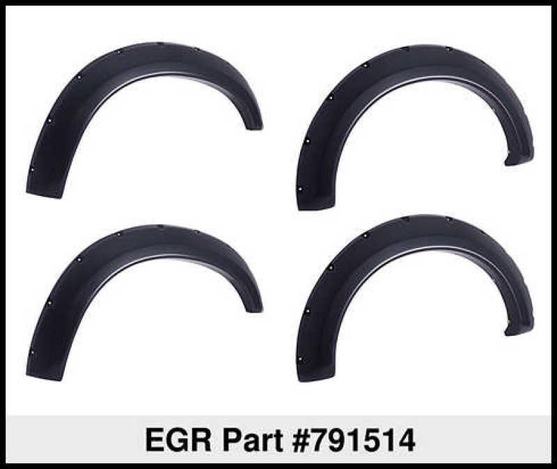 EGR 07-13 GMC Sierra LD 6/8ft Bed Bolt-On Look Fender Flares - Set Fender Flares EGR