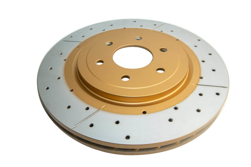 DBA 08-12 Nissan Pathfinder 5.6L Front Drilled & Slotted Street Series Rotor Brake Rotors - Slot & Drilled DBA