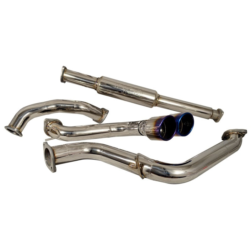 Injen 13--19 Ford Focus ST 2.0L (t) 3.00in Cat-Back Stainless Steel Exhaust System w/Titanium Tip Catback Injen