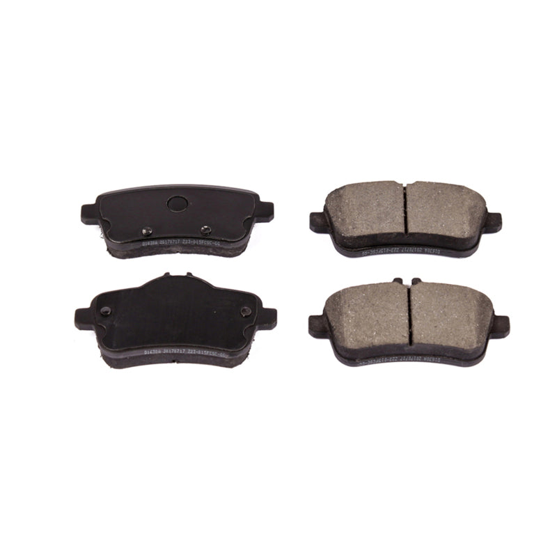 Power Stop 16-19 Mercedes-Benz GLE350 Rear Z16 Evolution Ceramic Brake Pads Brake Pads - OE PowerStop