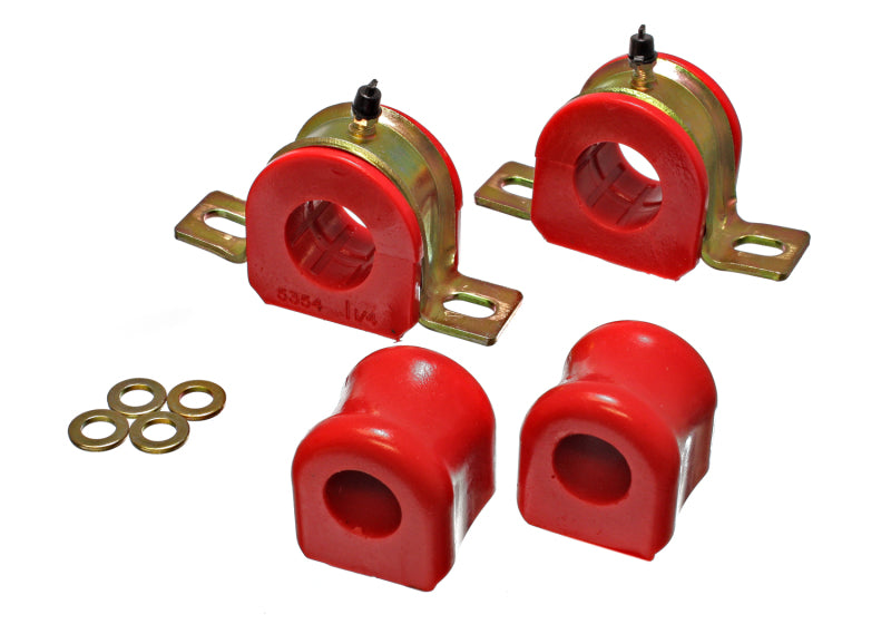 Energy Suspension 91-93 GM Syclone/Thphoon 4WD Red 32mm Fr Sway Bar Bushing Set Bushing Kits Energy Suspension