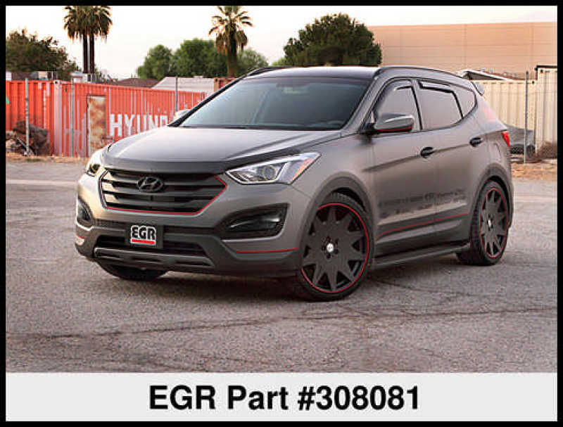 EGR 13+ Hyundai Sante Fe Superguard Hood Shield (308081) Hood Deflectors EGR