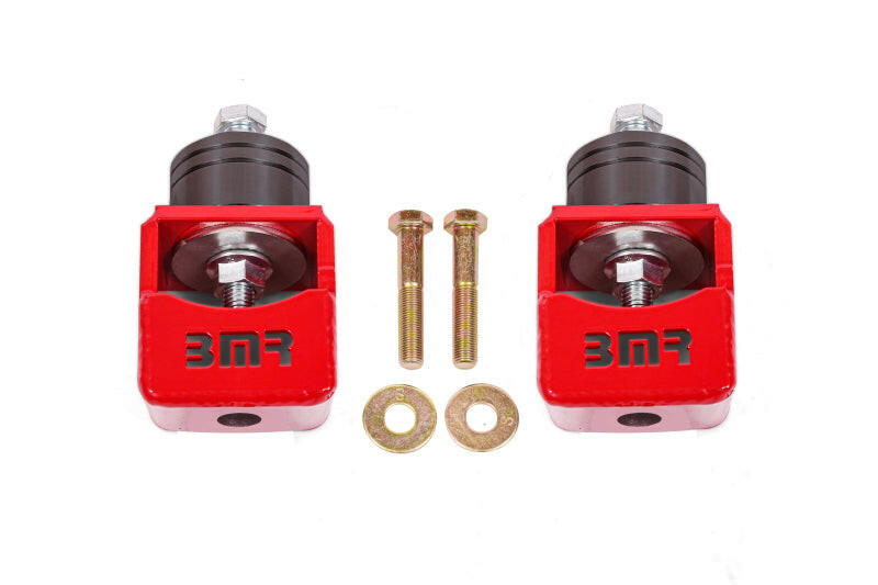BMR Chevy SS and Pontiac G8 Motor Mount Kit (Solid Bushings) Red Engine Mounts BMR Suspension