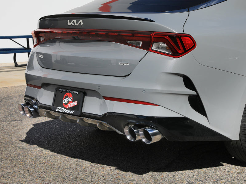aFe Takeda 21-24 Kia K5 GT L4-2.5L (t) SS Axle-Back Exhaust System w/ Polished Tips Axle Back aFe