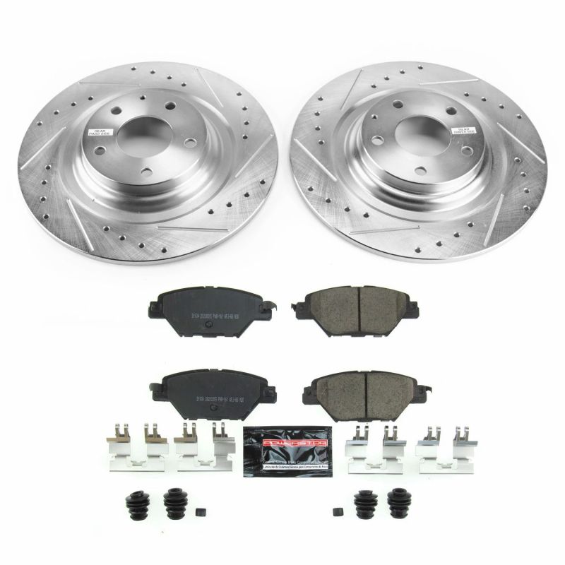 Power Stop 16-19 Mazda CX-9 Rear Z23 Evolution Sport Brake Kit Brake Kits - Performance D&S PowerStop