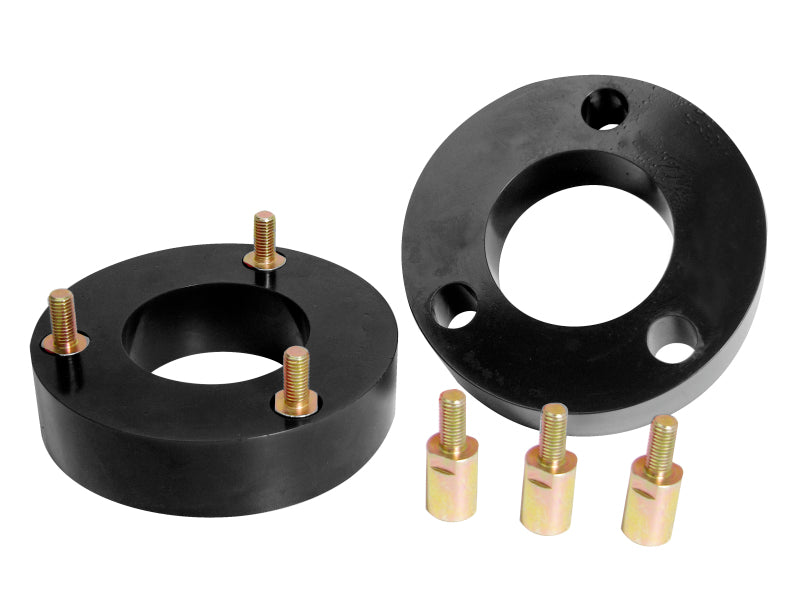 Prothane 04-08 Nissan Titan Front Coil Spring 2in Lift Spacer - Black Spring Insulators Prothane