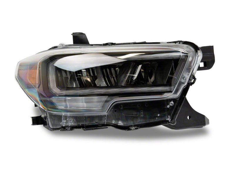 Raxiom 16-23 Toyota Tacoma w/ Factory Halogen DRL LED Headlights- Blk Housing (Clear Lens) Headlights Raxiom