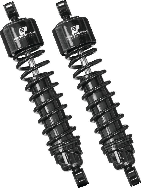 Progressive Honda Monkey 412 Series Shocks 13.0in - Black Shocks and Struts Progressive