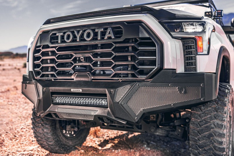 Go Rhino 22-26 Toyota Tundra (4dr) Element Front Bumper w/ Fixed Light Bar Mount - Tex. Blk Bumpers - Steel Go Rhino