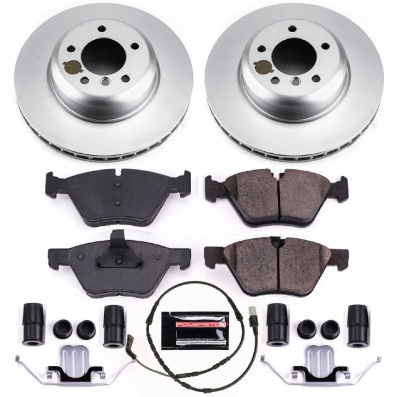 Power Stop 09-10 BMW Z4 Front Z23 Evolution Sport Coated Brake Kit Brake Kits - Performance D&S PowerStop