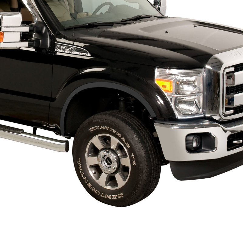 Putco 11-16 Ford SuperDuty (Does not Fit Dually) Black Platinum Fender Trim Exterior Trim Putco