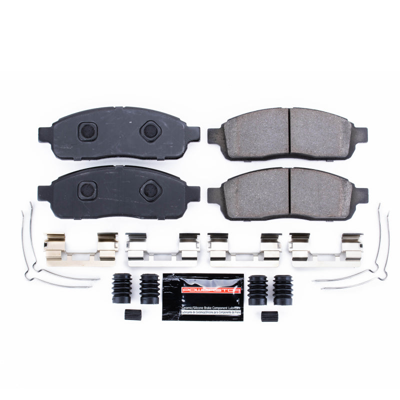 Power Stop 2009 Ford F-150 Front Z23 Evolution Sport Brake Pads w/Hardware Brake Pads - Performance PowerStop