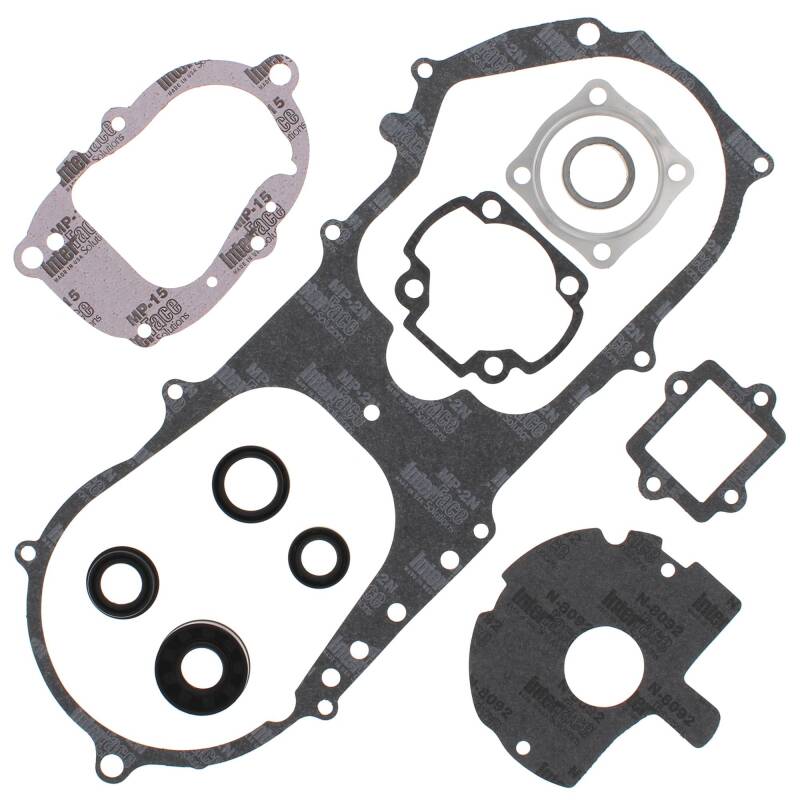 Vertex Gaskets 03-04 Polaris Predator 90 Complete Gasket Kit w/ Oil Seals Engine Hardware Vertex Pistons