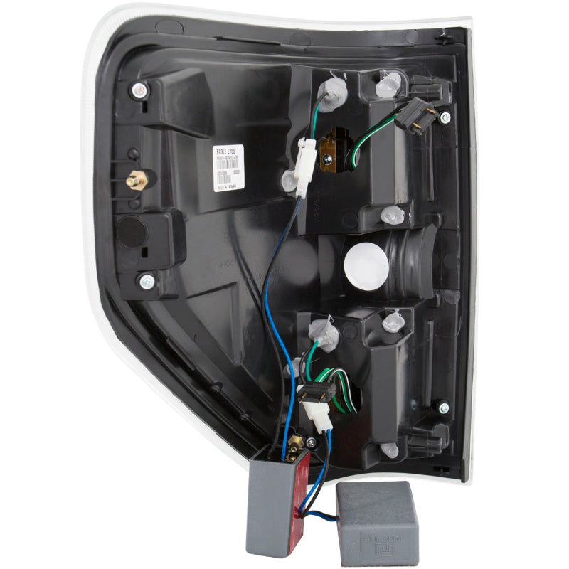 ANZO 2009-2013 Ford F-150 LED Taillights Smoke Tail Lights ANZO