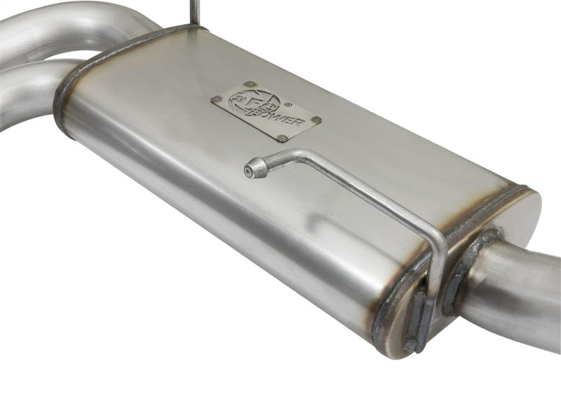 aFe Rebel Series CB Middle-Side Exit SS Exhaust w/ Polished Tips 09-16 GM Silverado/Sierra V6/V8 Catback aFe