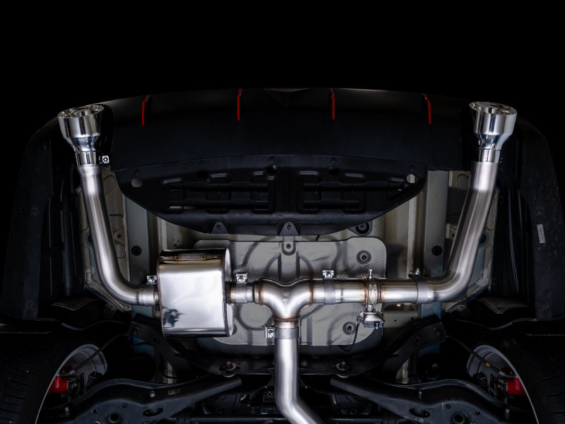 AWE Tuning 22-26 Hyundai Elantra N SwitchPath Cat-Back Exhaust - Chrome Silver Tips Catback AWE Tuning