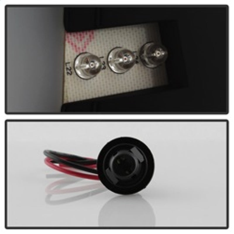 xTune 04-15 Nissan Titan Light Bar LED Tail Lights - Black (ALT-ON-NTI04-LBLED-BK) Tail Lights SPYDER