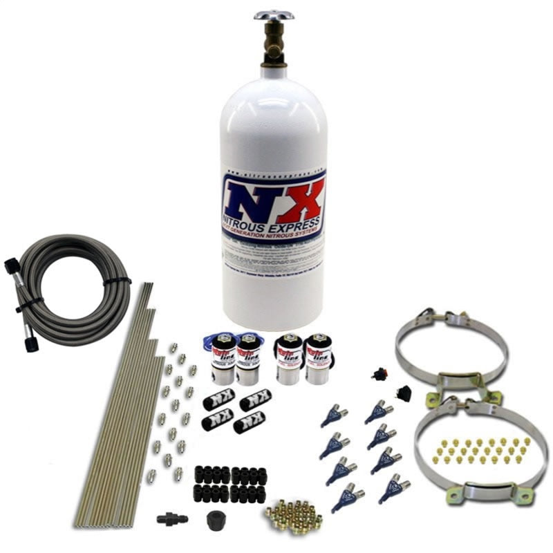 Nitrous Express Mainline Direct Port Low Press Nitrous Kit w/10lb Bottle Nitrous Systems Nitrous Express
