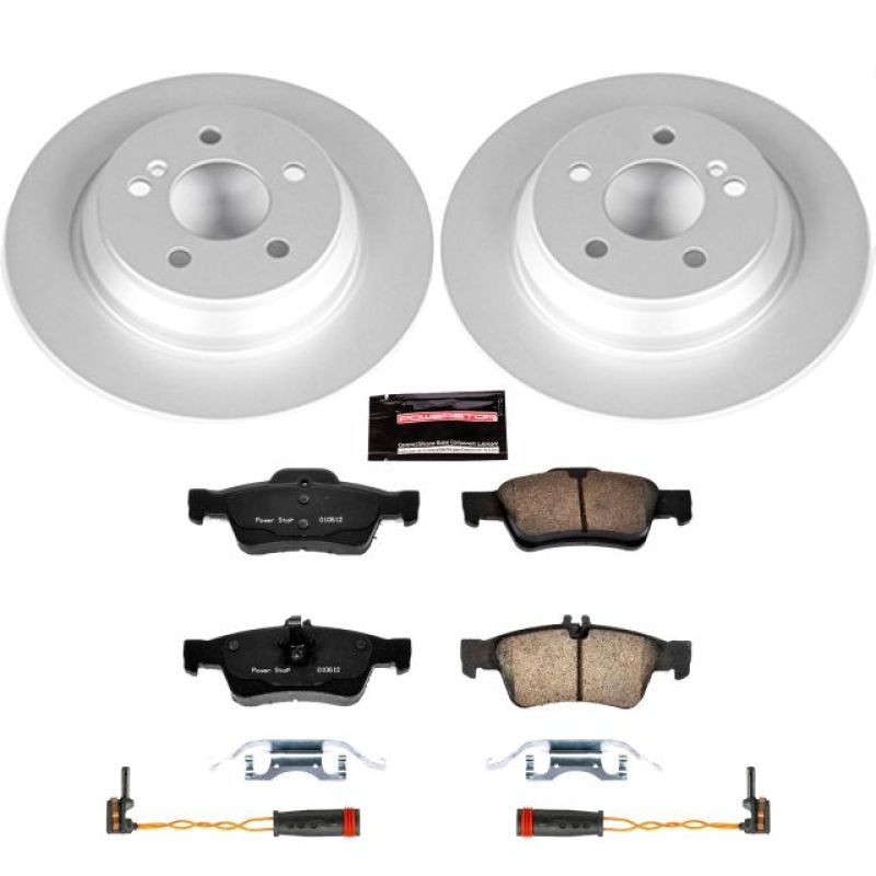 Power Stop 2006 Mercedes-Benz S350 Rear Z23 Evolution Sport Coated Brake Kit Brake Kits - Performance D&S PowerStop