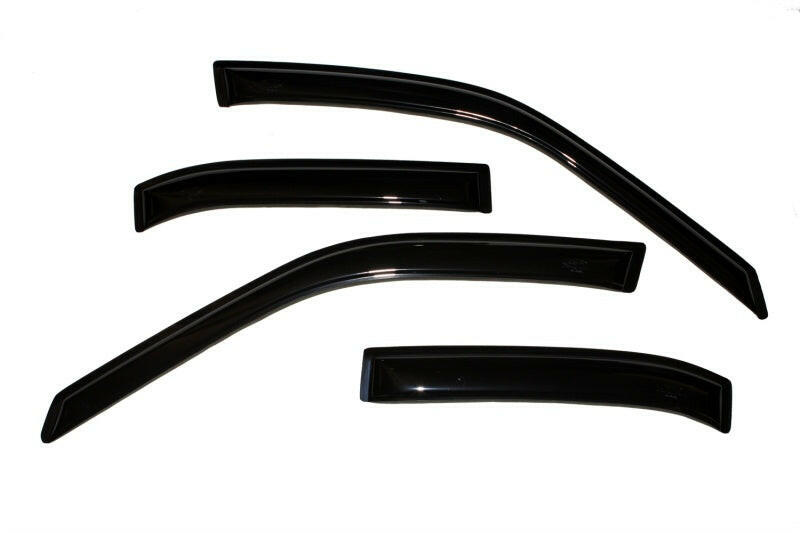 AVS 95-99 Toyota Tercel Ventvisor Outside Mount Window Deflectors 4pc - Smoke Wind Deflectors AVS