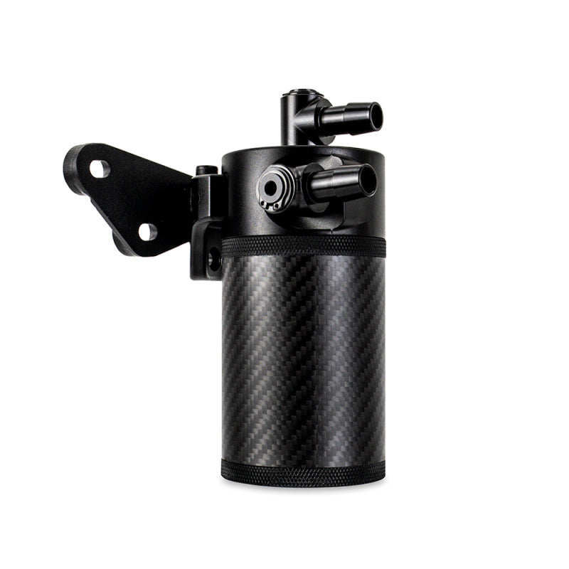 Mishimoto 2020+ Chevrolet Corvette C8 Baffled Oil Catch Can Kit (PCV Side) - Carbon Fiber Oil Catch Cans Mishimoto