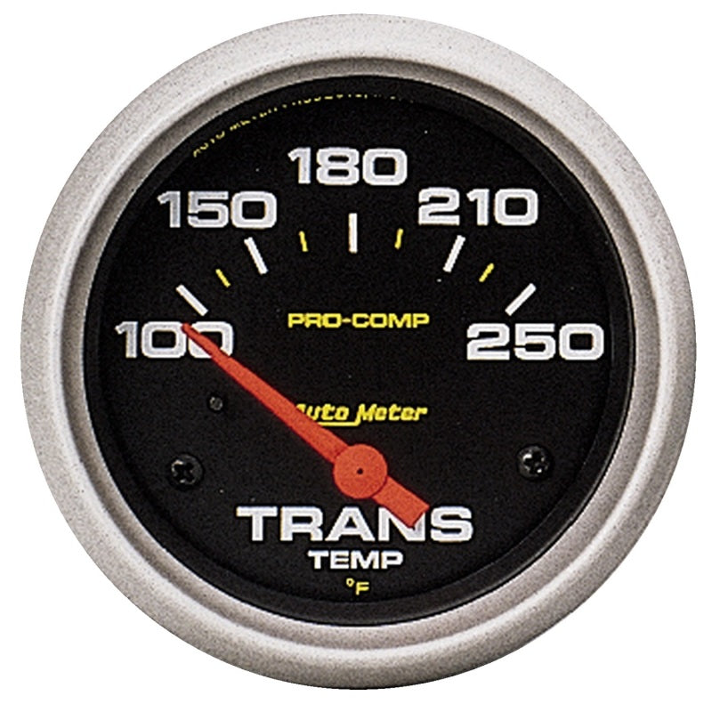 Autometer Pro-Comp 2 5/8in 100-250 F Electric Transmission Temperature Gauge Gauges AutoMeter