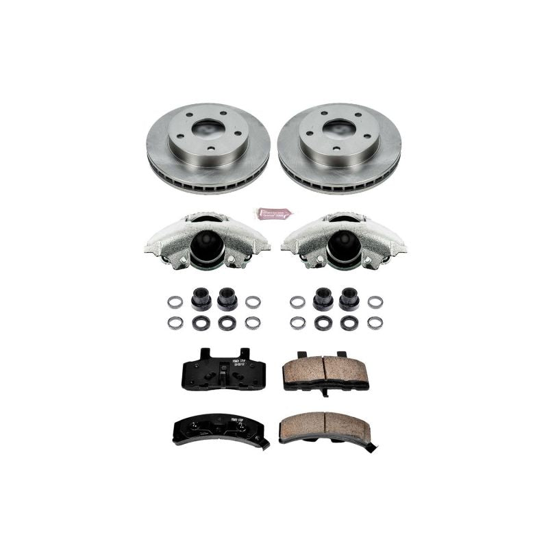 Power Stop 94-99 Dodge Ram 1500 Front Autospecialty Brake Kit w/Calipers Brake Kits - OE PowerStop