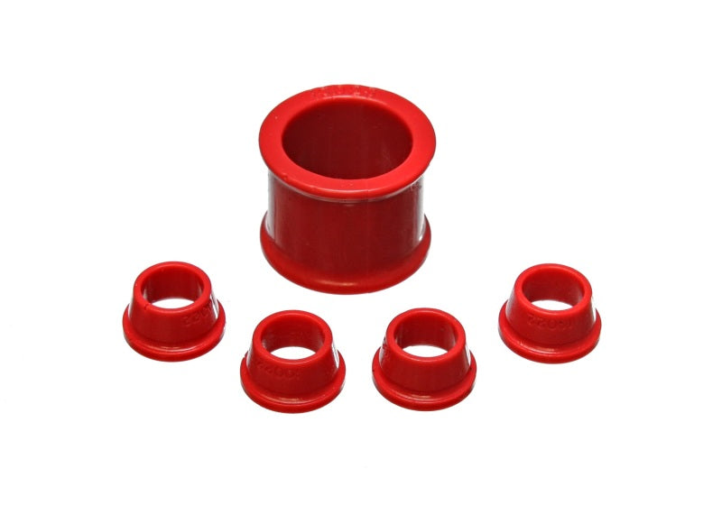 Energy Suspension 88-91 Honda Civic/CRX Red Power Steering Rack Bushing Set Bushing Kits Energy Suspension