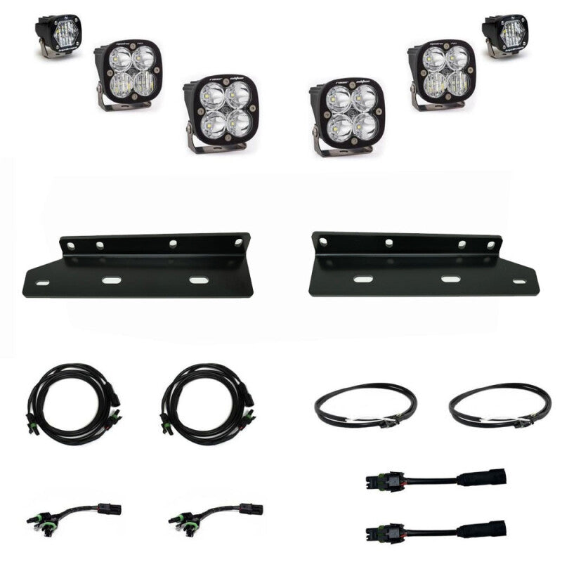 Baja Designs 2021+ Ford Raptor Aftermarket Fog Pocket Unlimited Kit Fog Lights Baja Designs