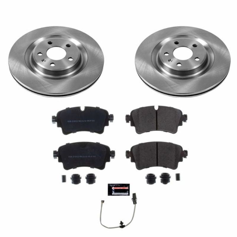 Power Stop 2018 Audi Q5 Rear Autospecialty Brake Kit Brake Kits - OE PowerStop