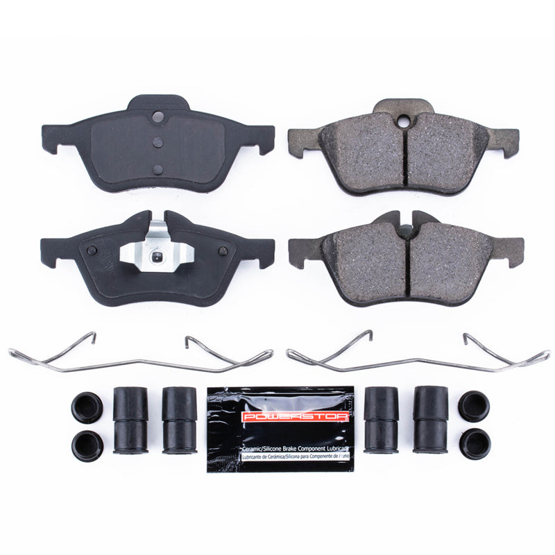 Power Stop 02-08 Mini Cooper Front Z23 Evolution Sport Brake Pads w/Hardware Brake Pads - Performance PowerStop