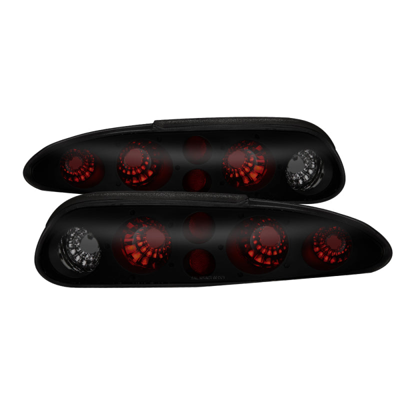 xTune Chevy Camaro 93-02 Euro Style Tail Lights - Black Smoked ALT-JH-CCAM98-BSM Tail Lights SPYDER