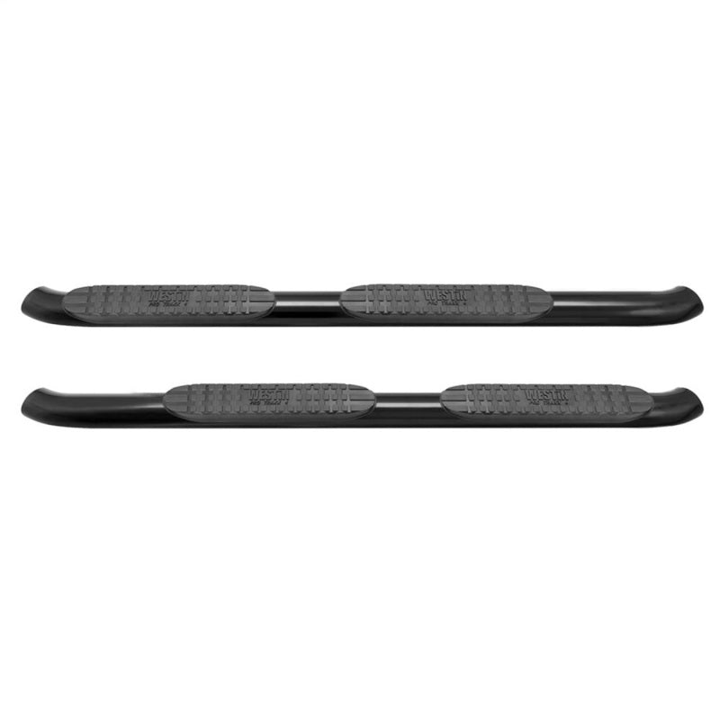 Westin 18-20 Jeep Wrangler JL Unlimited 4DR PRO TRAXX 4 Oval Nerf Step Bars - Textured Black Nerf Bars Westin