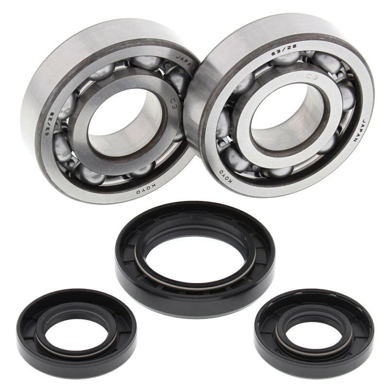 All Balls Racing 98-00 Yamaha YZ250 Crank Shaft Bearing Kit Bearings All Balls Racing