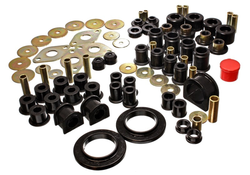 Energy Suspension 01-04 Toyota Tacoma Black Hyper-Flex Master Bushing Set Bushings - Full Vehicle Kits Energy Suspension
