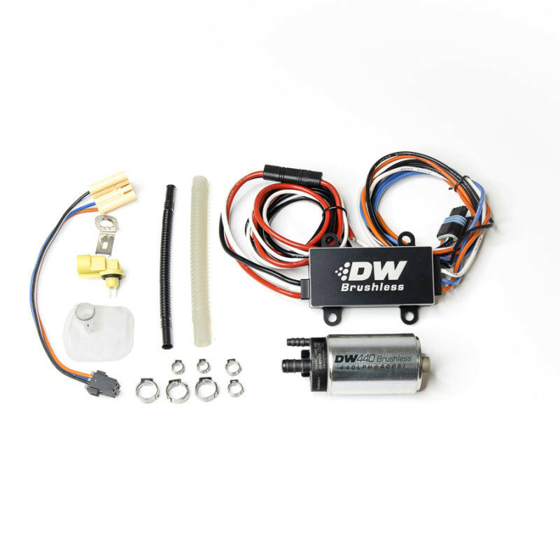 DeatschWerks DW440 440lph Brushless Fuel Pump Single/Dual Controller & Install 15+ Ford Mustang GT Fuel Pumps DeatschWerks