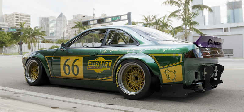 GReddy 95-98 Nissan 240SX (S14) Rocket Bunny V2 (Boss) Aero Kit **Must Ask/Call to Order** Body Kits GReddy