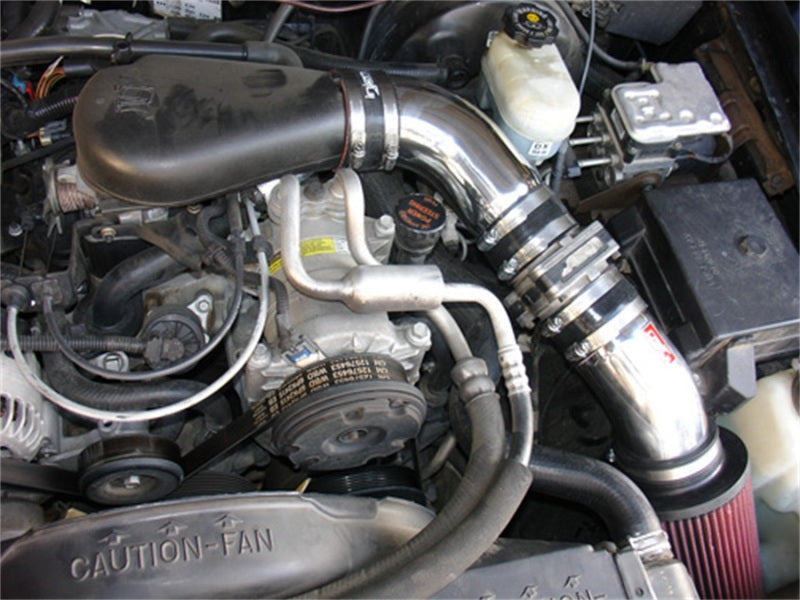 Injen 94-04 S10 Sonoma Jimmy Blazer 4.3L V6 Polished Power-Flow Air Intake System Cold Air Intakes Injen