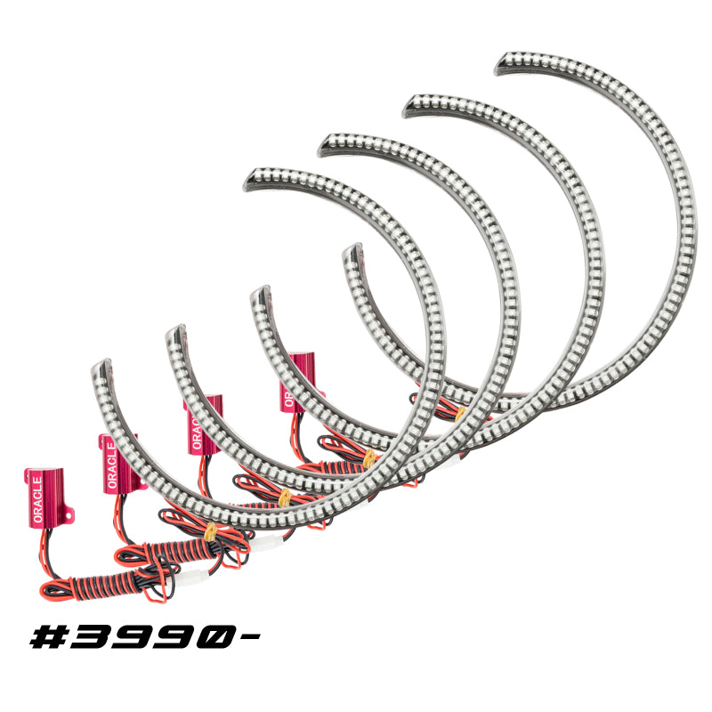 Oracle 15-23 Dodge Challenger Surface Mount Headlight Halo Kit - ColorSHIFT Headlights ORACLE Lighting