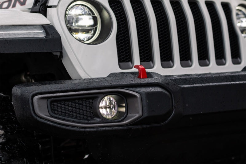 KC HiLiTES 18-23 Jeep JL/JT 4in. Gravity G4 LED Light 10w SAE/ECE Clear Fog Beam (Pair Pack System) Fog Lights KC HiLiTES